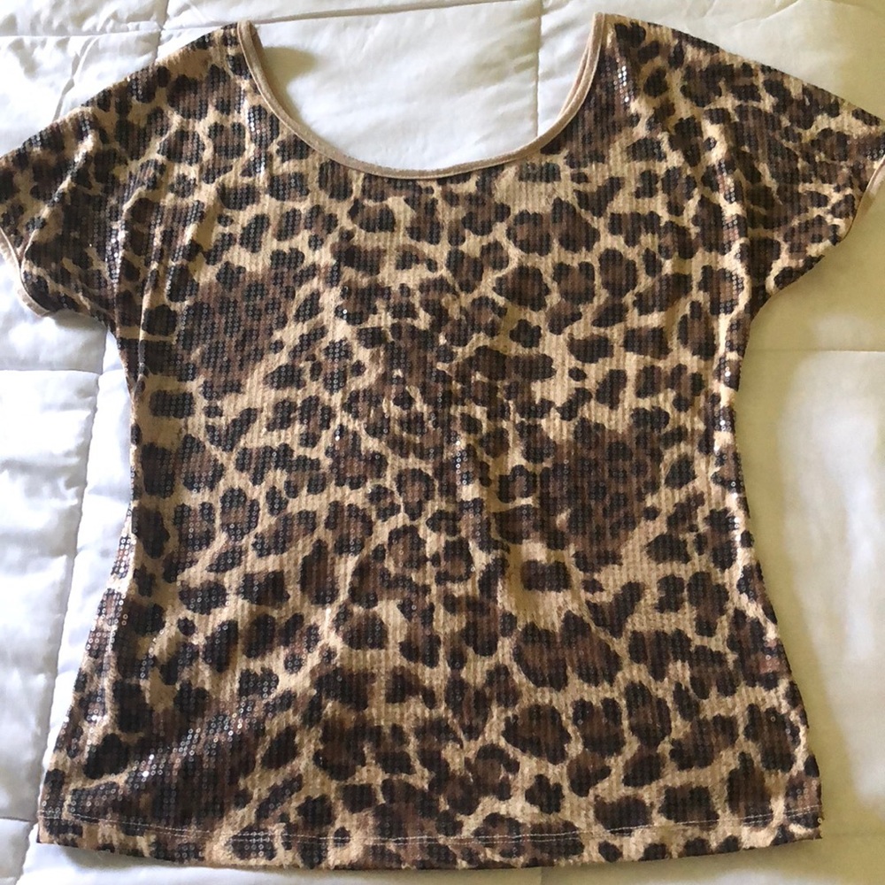 Leopard blouse